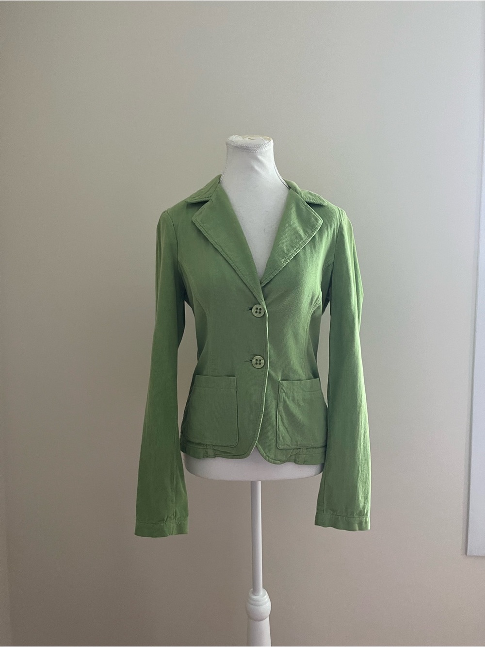 Women’s Lightweight Green Blazer Jacket